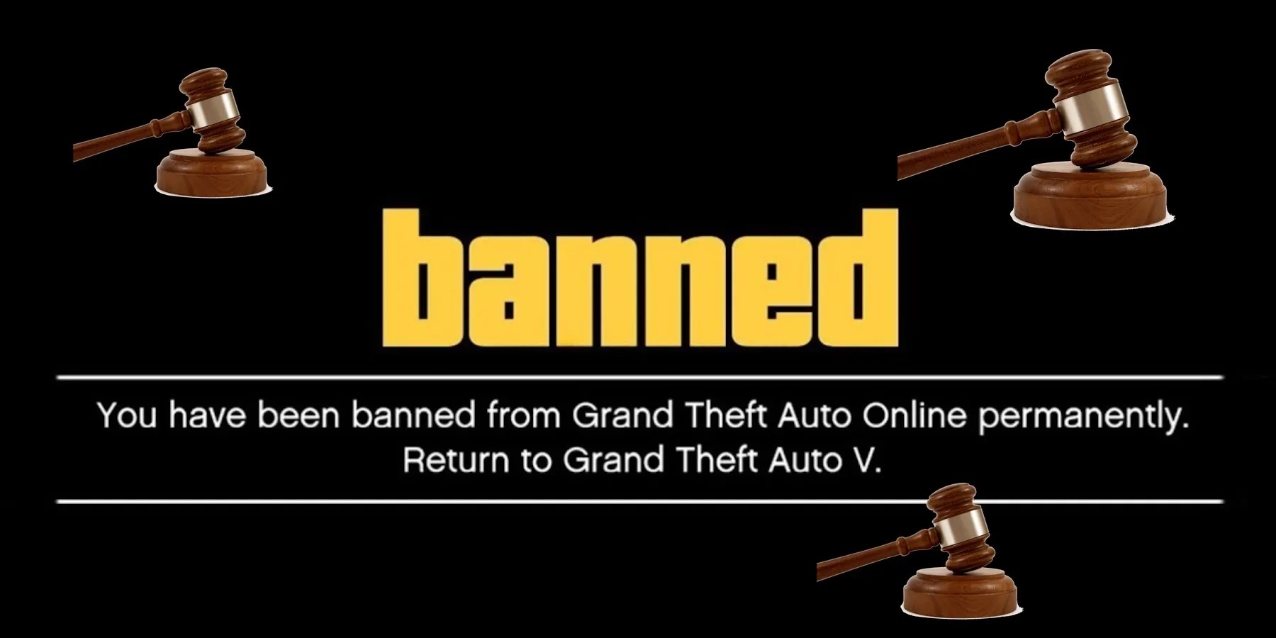 GTA 5 Ban Wave Explained Gta Online Ban Screen 