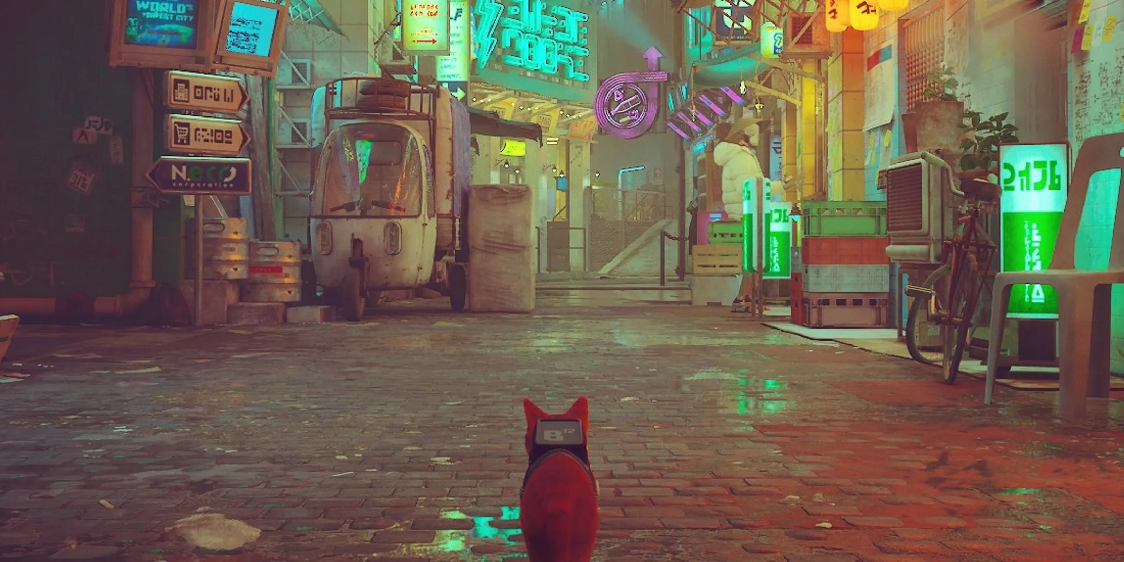 Stray: how to open the door to the outside