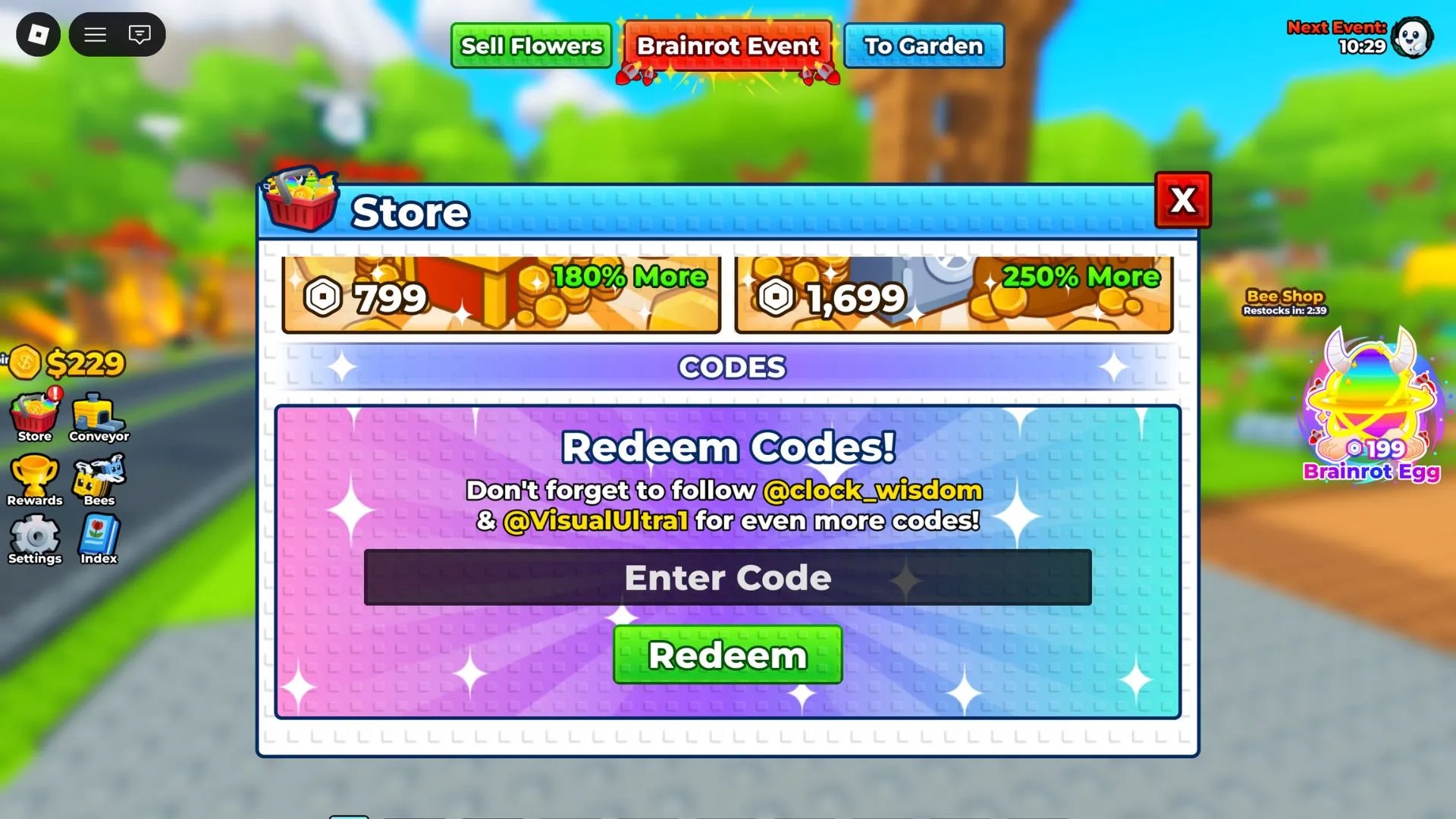 Roblox Bee Garden Codes January 2026 Dee Garden Codes 4 
