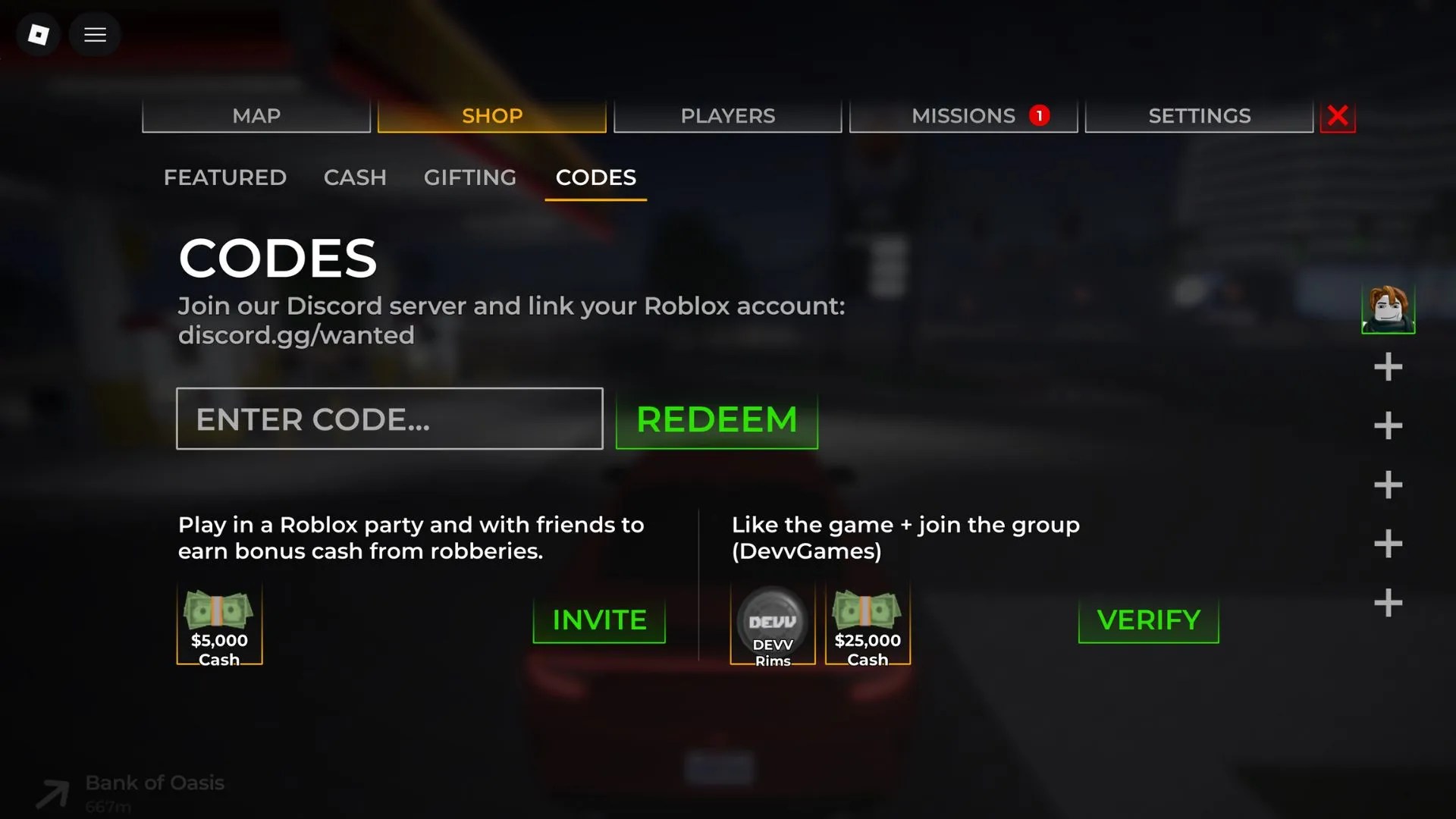 Roblox Wanted Codes Wanted Codes 3 