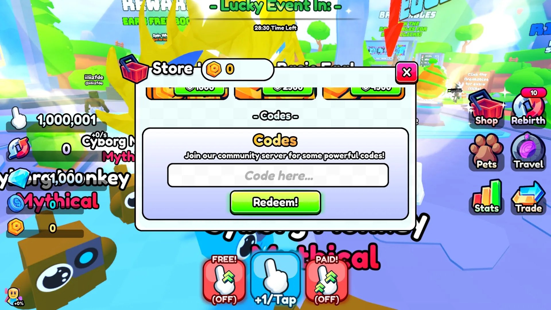 Roblox Clicking Simulator Ultimate Codes Clicking Simulator Ultimate Codes 4 