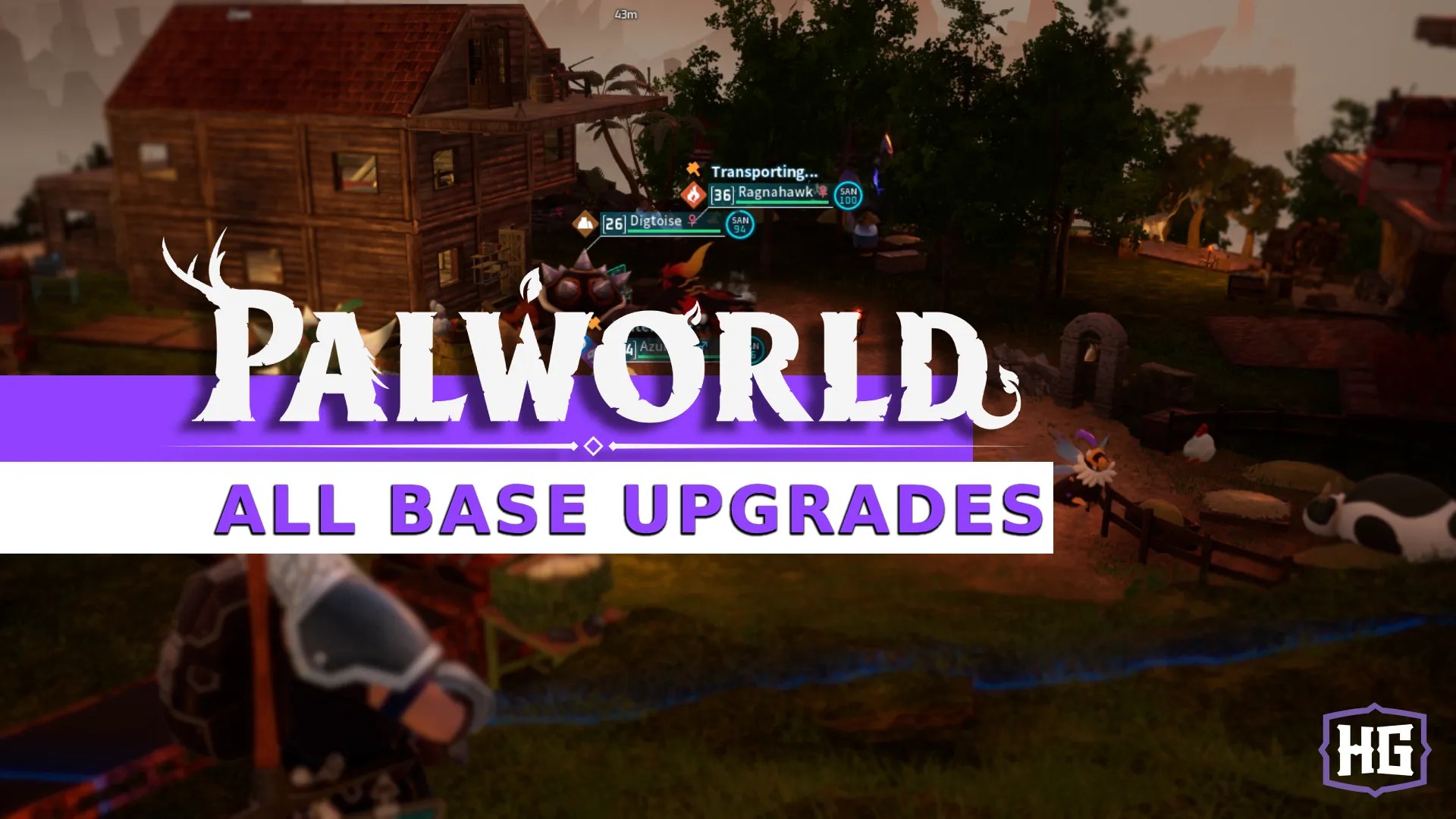 Palworld All Base Upgrades All Base Upgrades Banner 