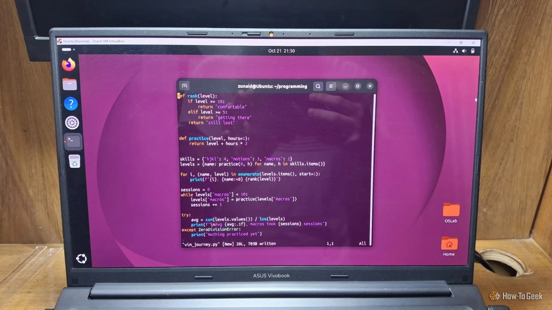 Featured image for Why I'm learning to program in Vim instead of VS Code