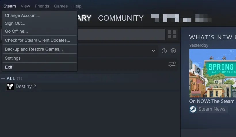 9 Fixes To Try When Steam Is Stuck On Verifying For Windows Check For Steam Client Updates Option 