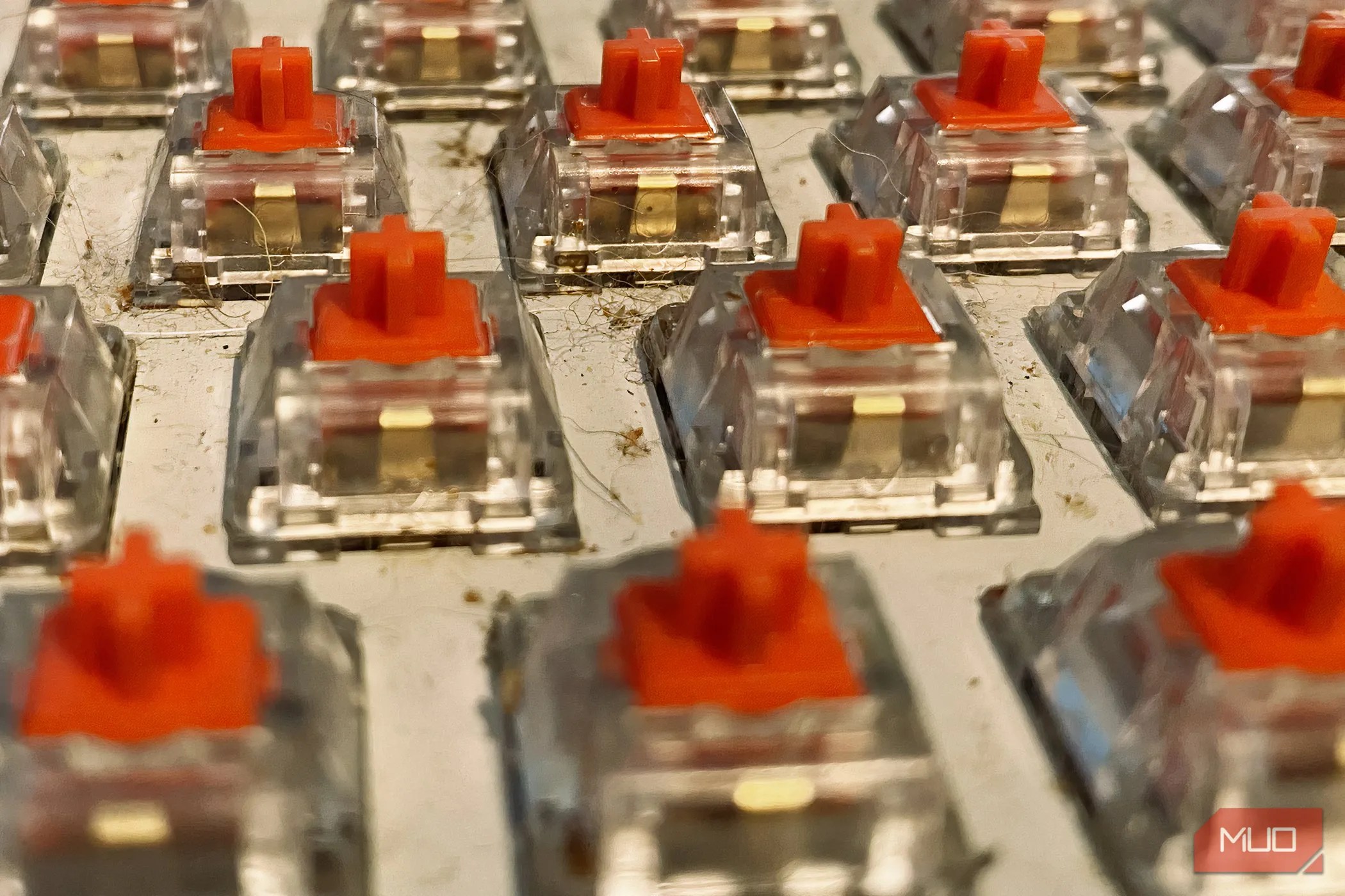Please, please regularly clean your mechanical keyboard