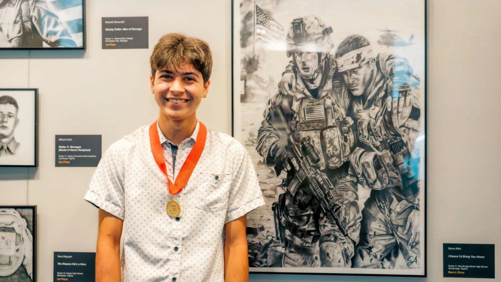 South African Student Wins Marine Corps Art Competition