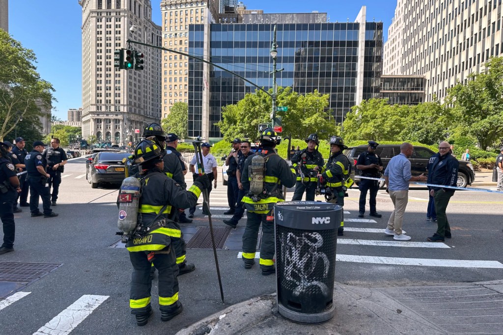 Army Veteran Accused of Setting Fire Outside Federal Building That Houses ICE