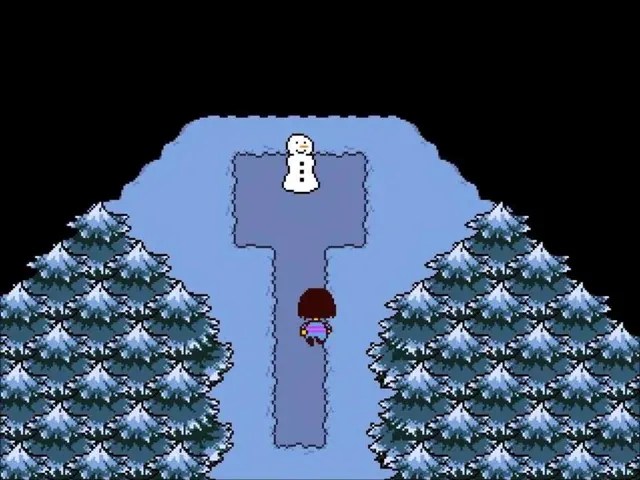 Undertale’s snowman perfectly encapsulates the game’s sicko freedom