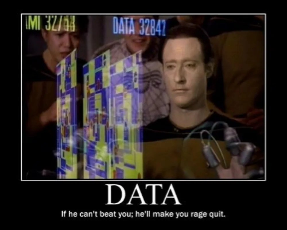 The original series came into our world. Star Trek Tng 10 Data Logic Memes That Are True And Hilarious