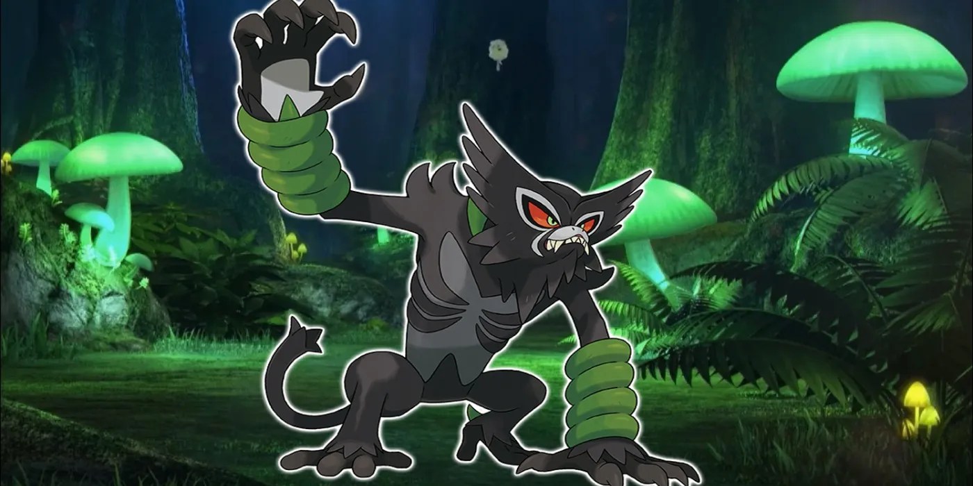 Players will be able to get zarude when they purchase a ticket for the new pokemon movie coco, coming out this winter (in japan). Sword & Shield Reveals New Dark Mythical PokÃ©mon | Screen Rant