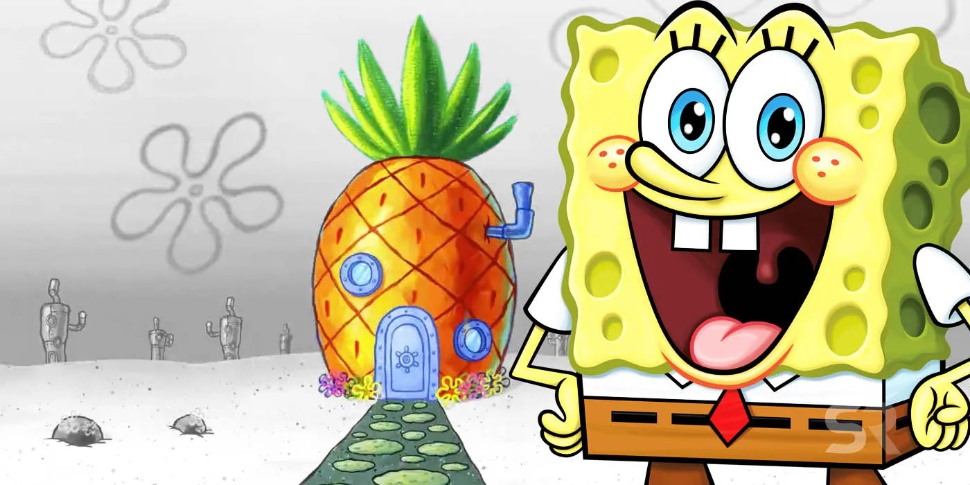 Image - SpongeBob's pineapple house in The SpongeBob Movie ...