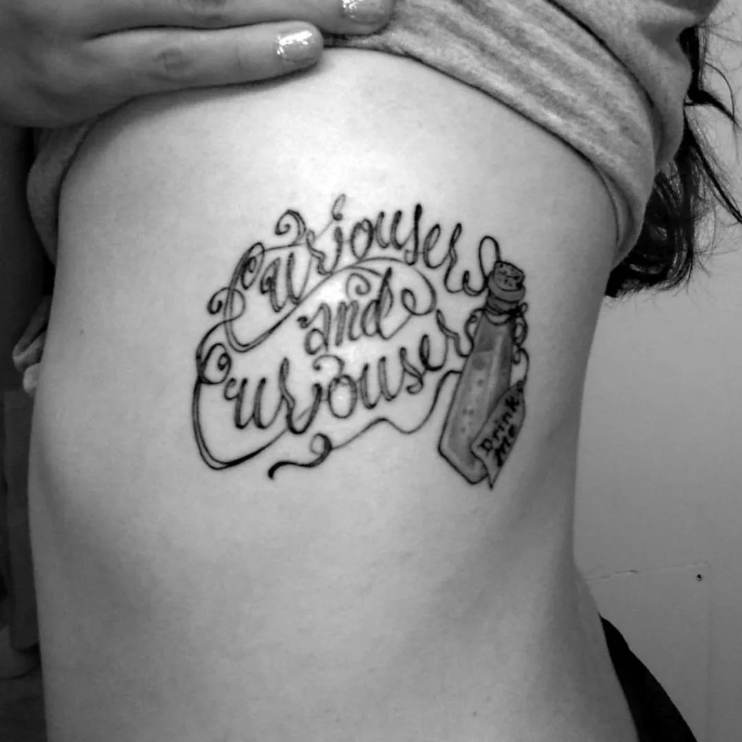 10 Tattoos For Fans Of Alice In Wonderland - Wechoiceblogger 1080_x_1080_jpg