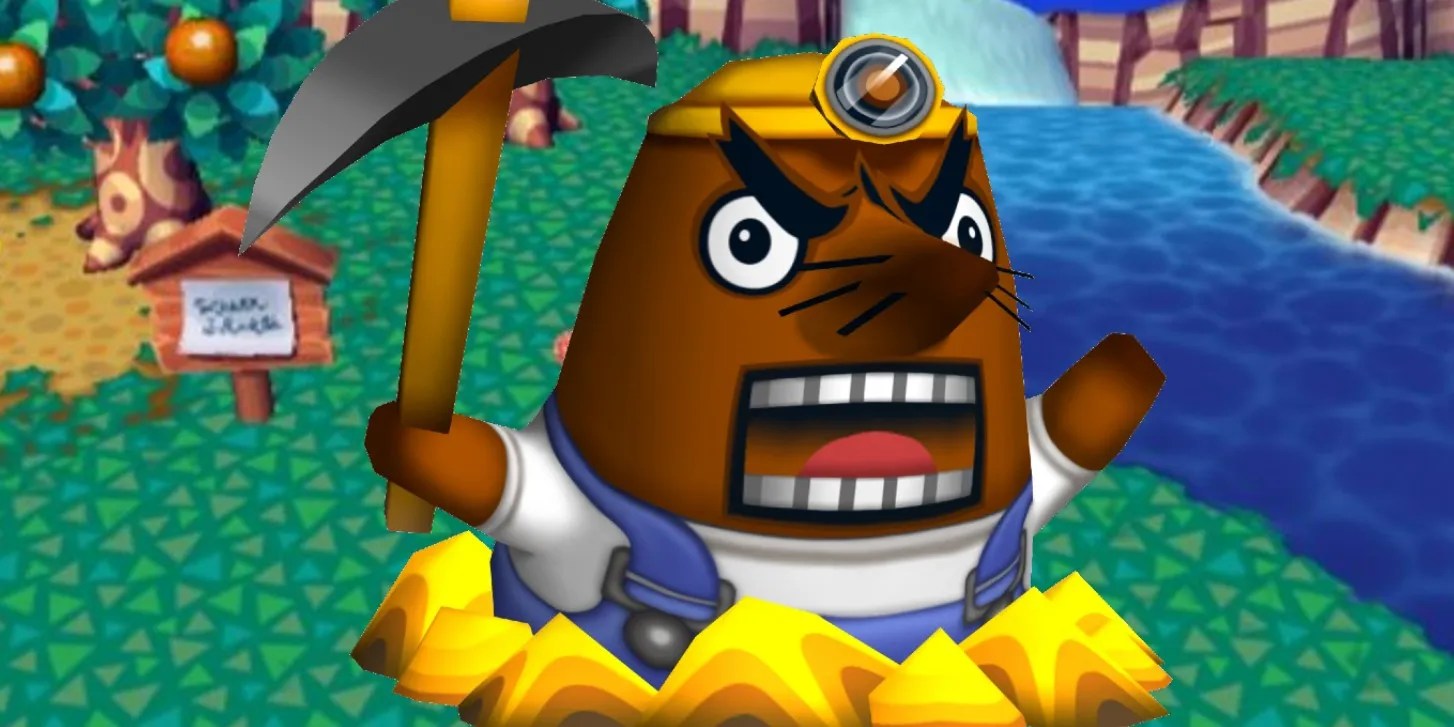 Animal Crossing Resetti means rants