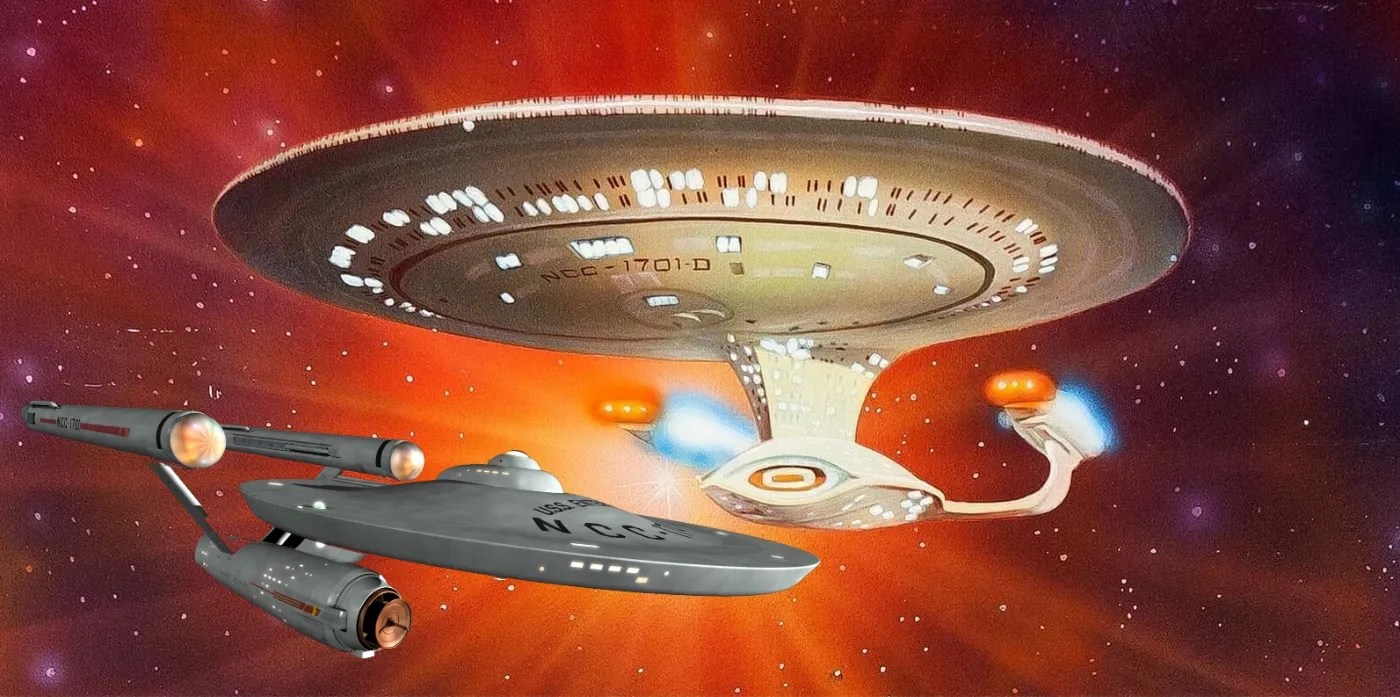 What S The Biggest Enterprise New Art Compares Sizes Of Star Trek S