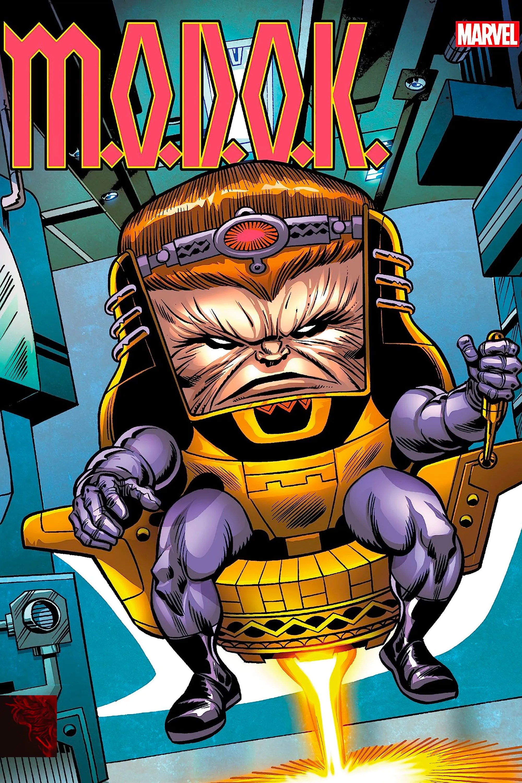 Marvel Sets Up A Wild New Iron Man Team Up With The MCU S Most Absurd Marvel Modok Comic Cover 