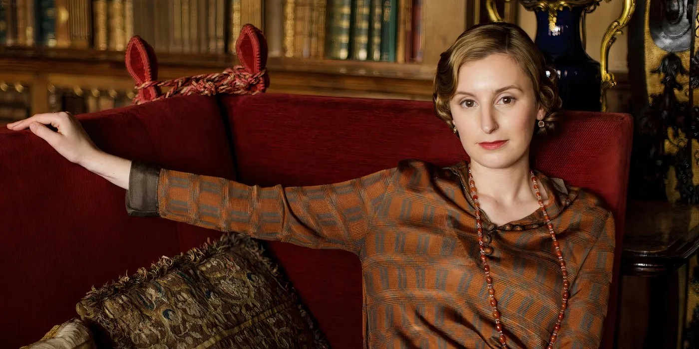 Imagen de Lady Edith en Downton Abbey