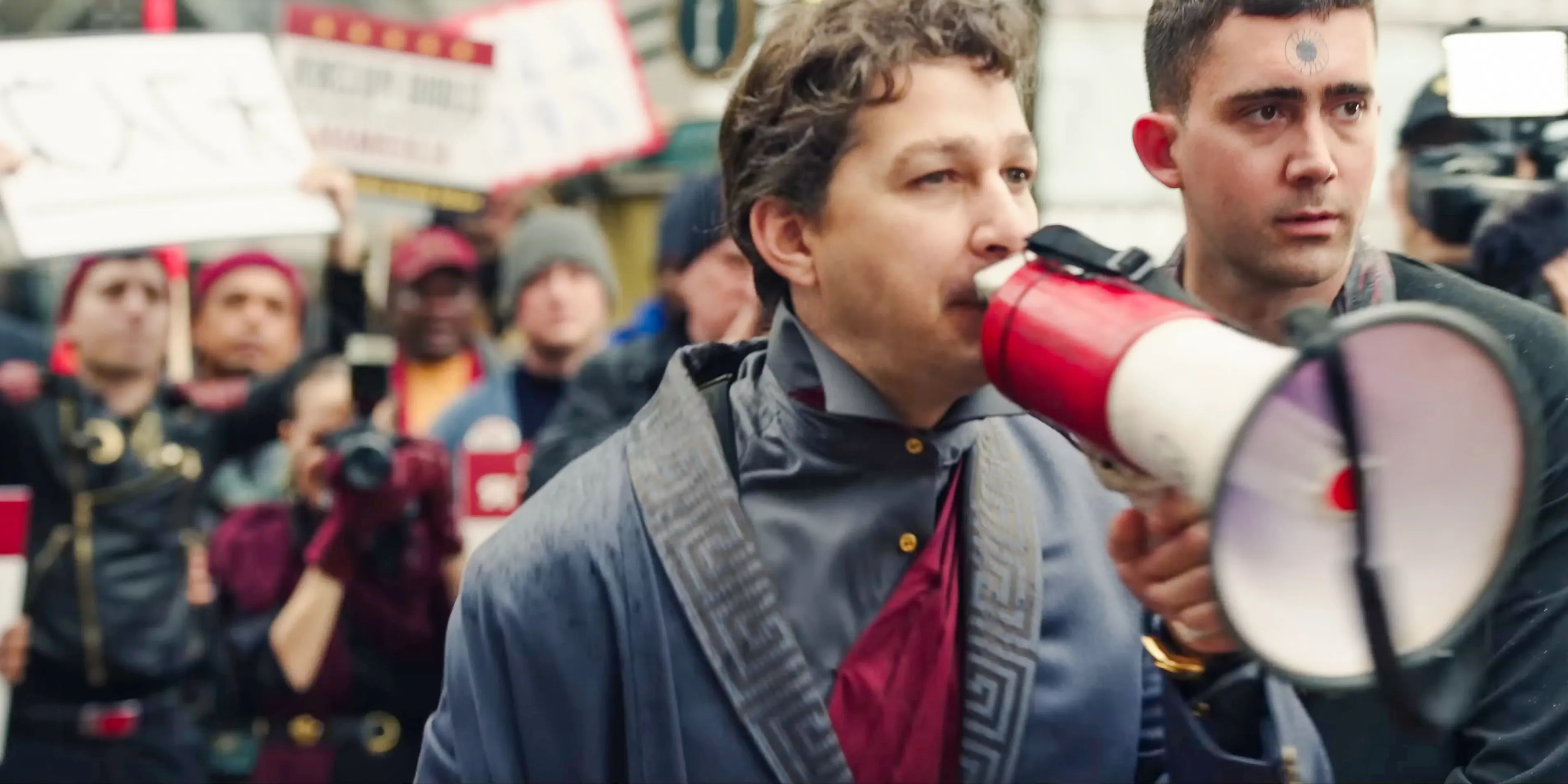 Francis Ford Coppola, Shia LaBeouf Argue In Megalopolis Set Clip