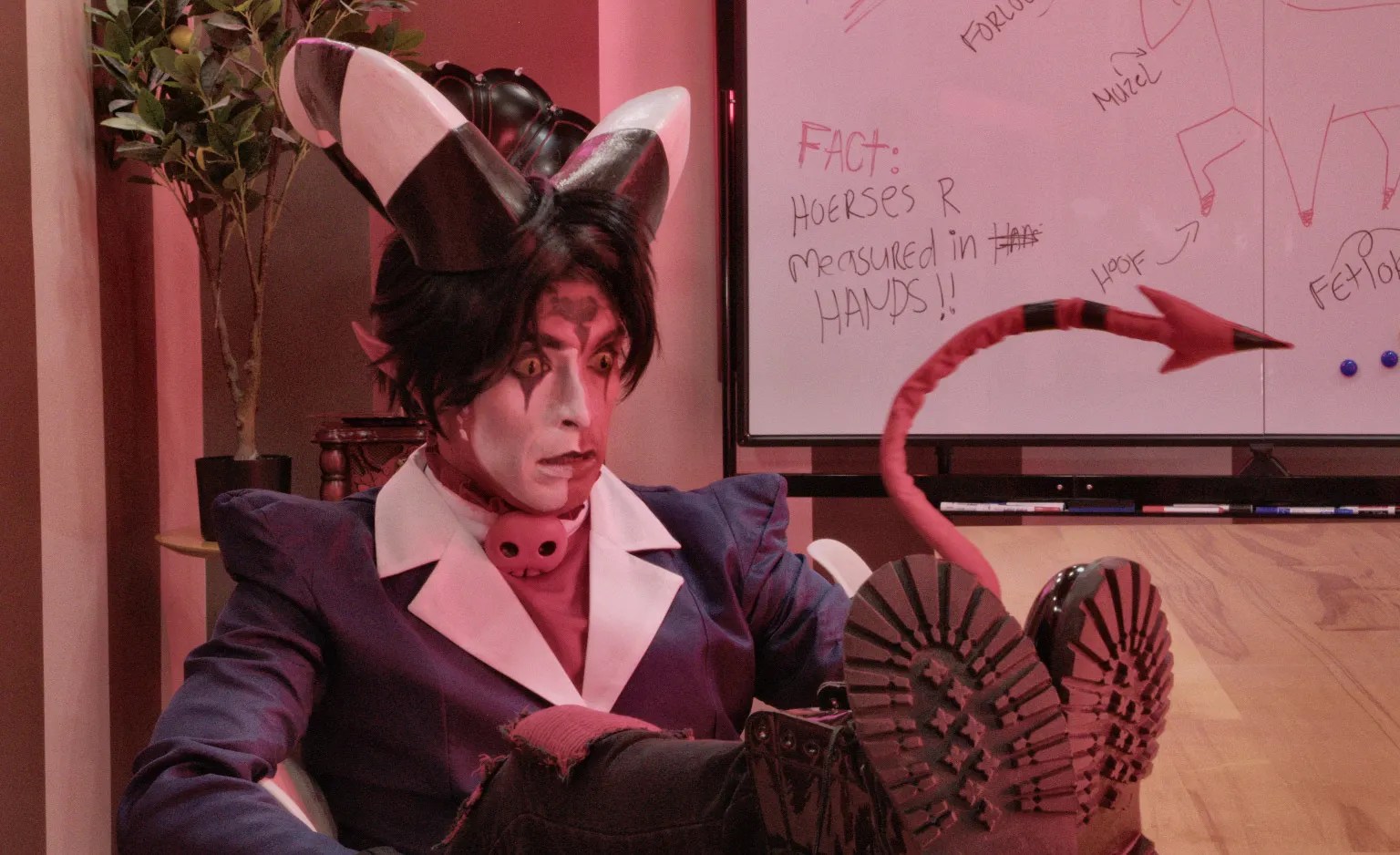 Helluva Boss’ Blitzo Makes His Live-Action Debut In New Image