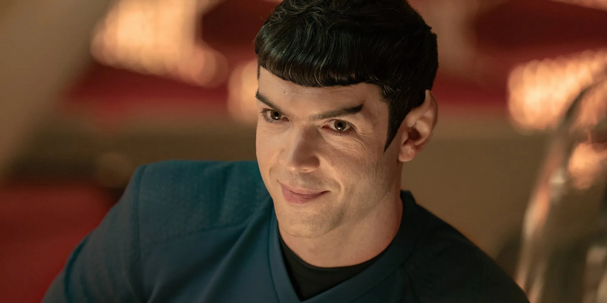 Spock sonriendo
