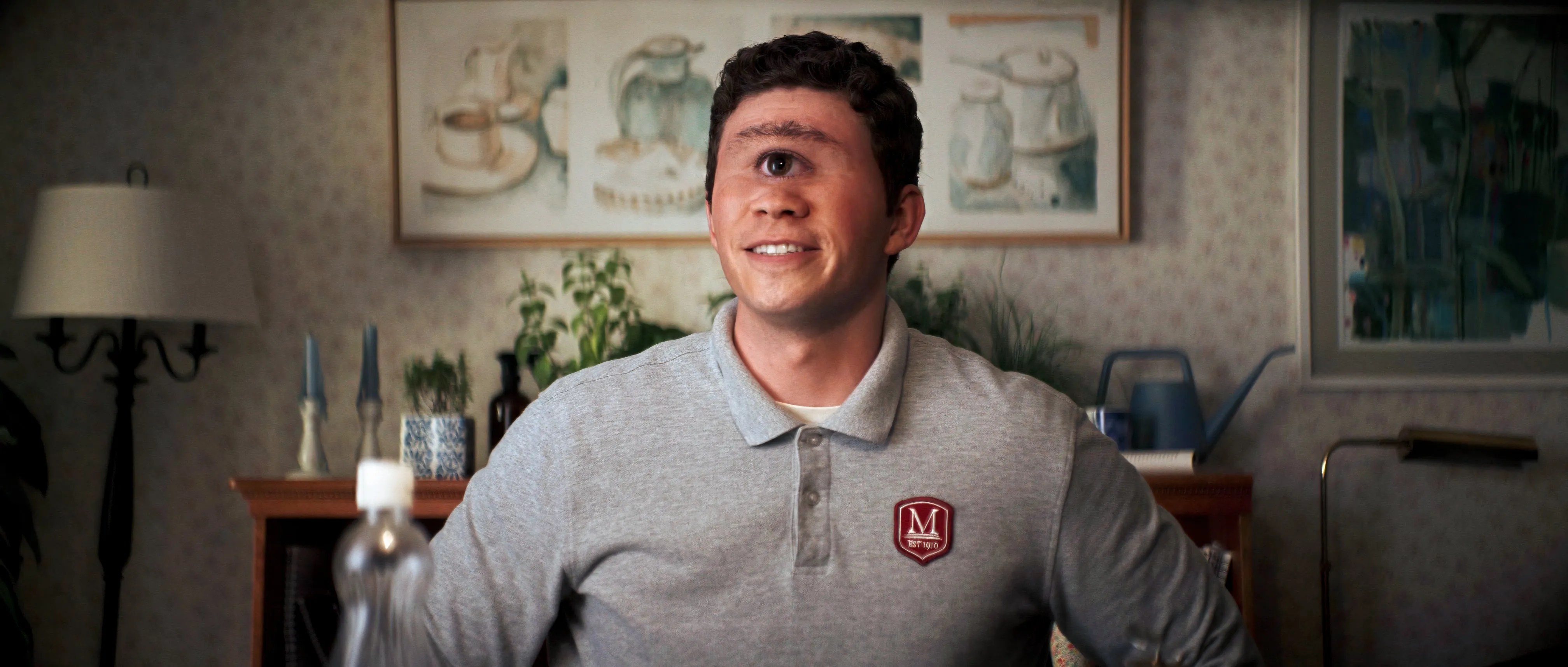 Percy Jackson Star Walker Scobell On Sensible Results & Lighting Co-Star On Fireplace