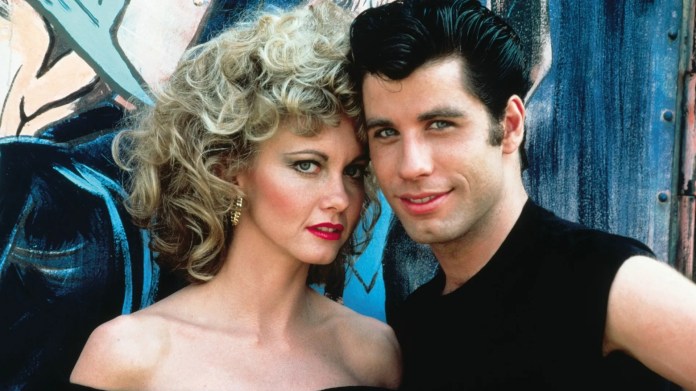 John Travolta and Olivia Newton-John in Grease (1978)