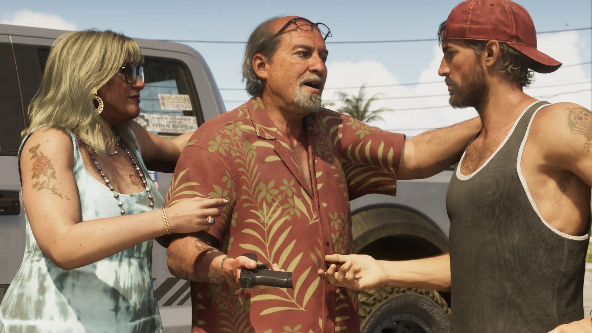 GTA 6 Gameplay Leak Surfaces Ahead Of Trailer 3 Gta 6 Brian And Jason 