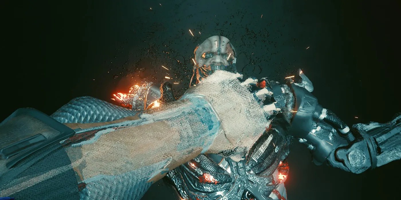 Cyberpunk 2077 Beat On The Brat Finale Should You Throw The Fight Against Razor Like most if not all of them.