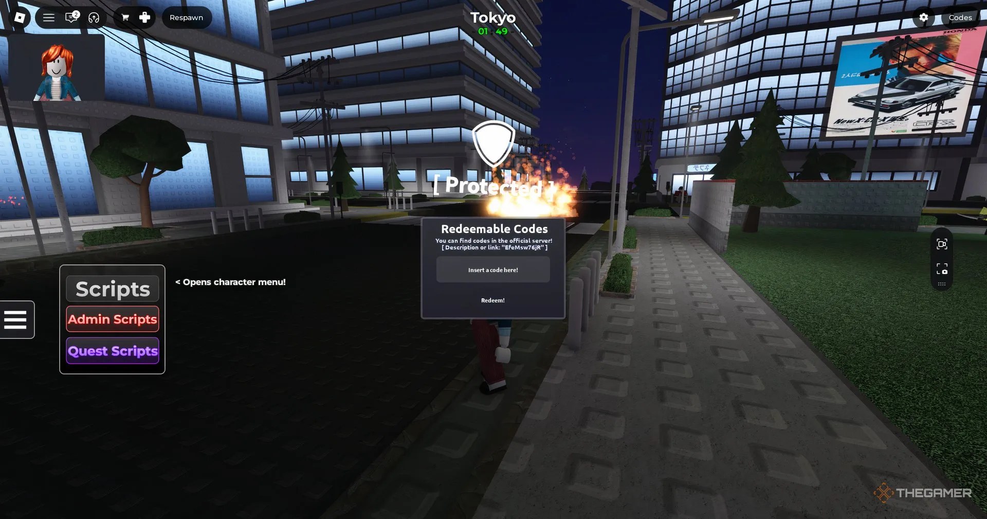 All Active Infinite Script Fighting Codes And How To Redeem Them In Roblox The Code Screen In Roblox Infinite Script Fighting 