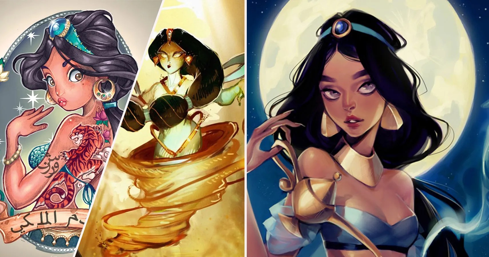 18 Princess Jasmine Redesigns That Are Not So Pg