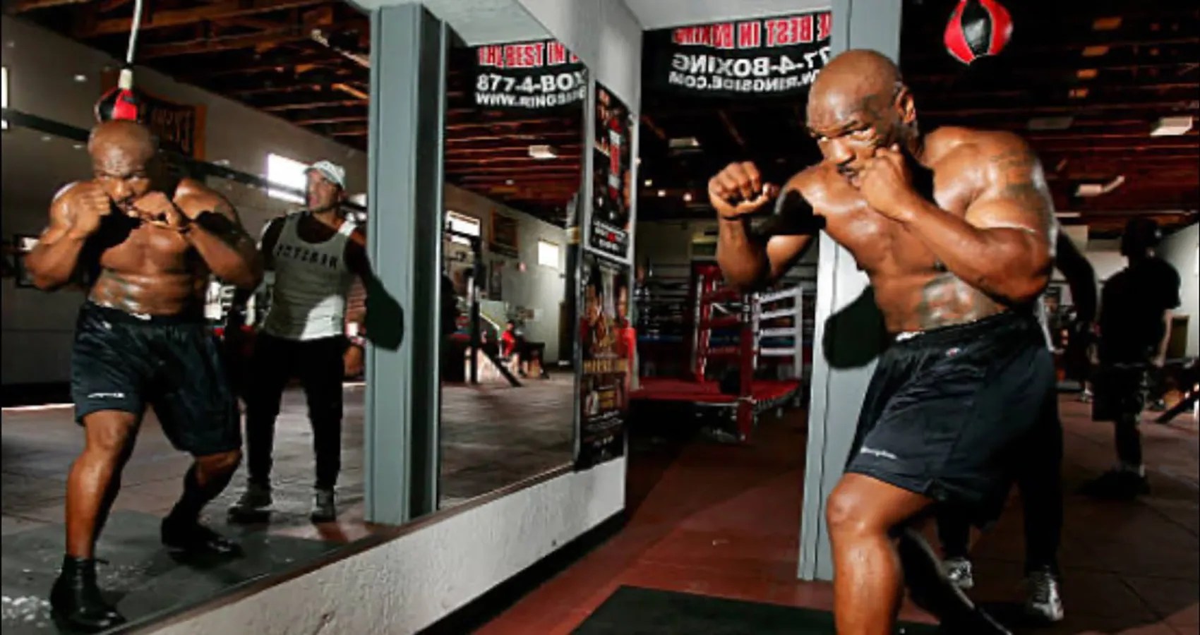 Mike tyson's training footage has the world shaking