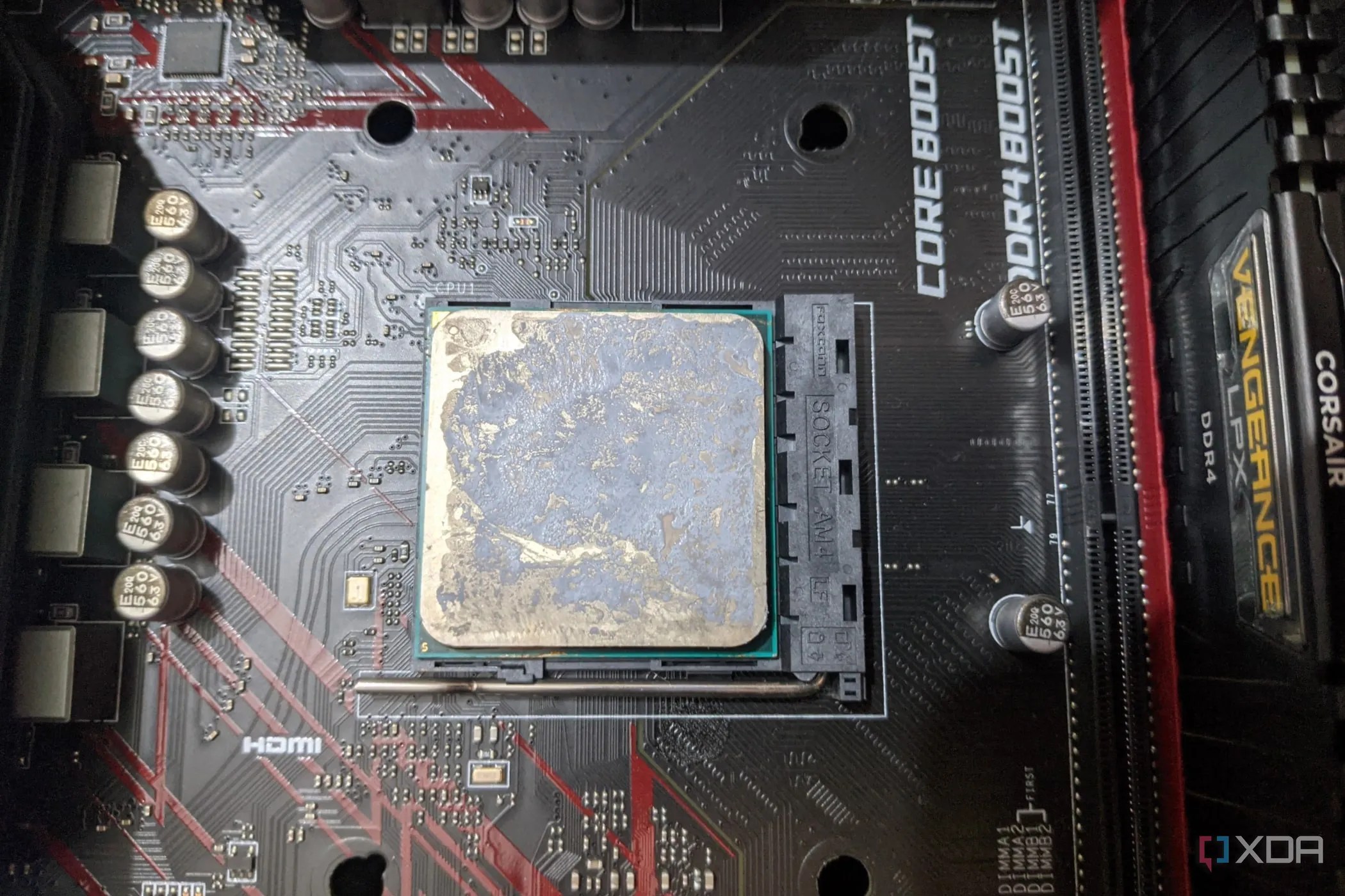 I reapplied thermal paste multiple times, but that wasn’t the real problem