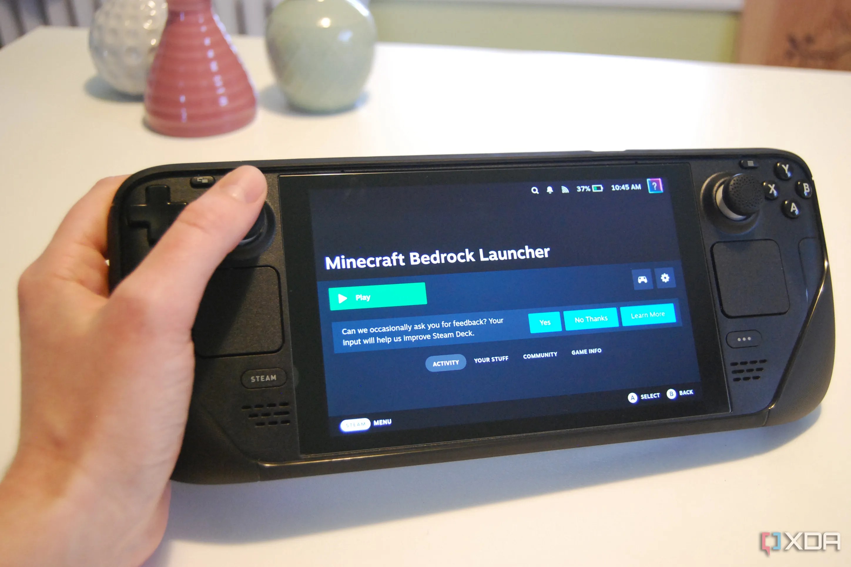 How To Install Minecraft Bedrock Edition On Steam Deck Bedrock Minecraft Steam Deck Hero 02.JPG