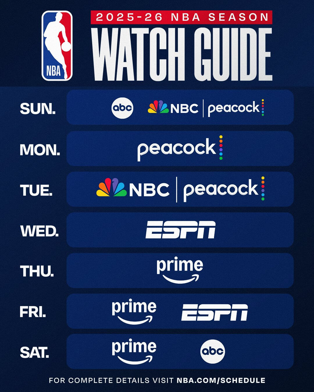 Watching The NBA In 2025 Is Going To Cost You How Much Up To 982 NBA Watch Guide Official 