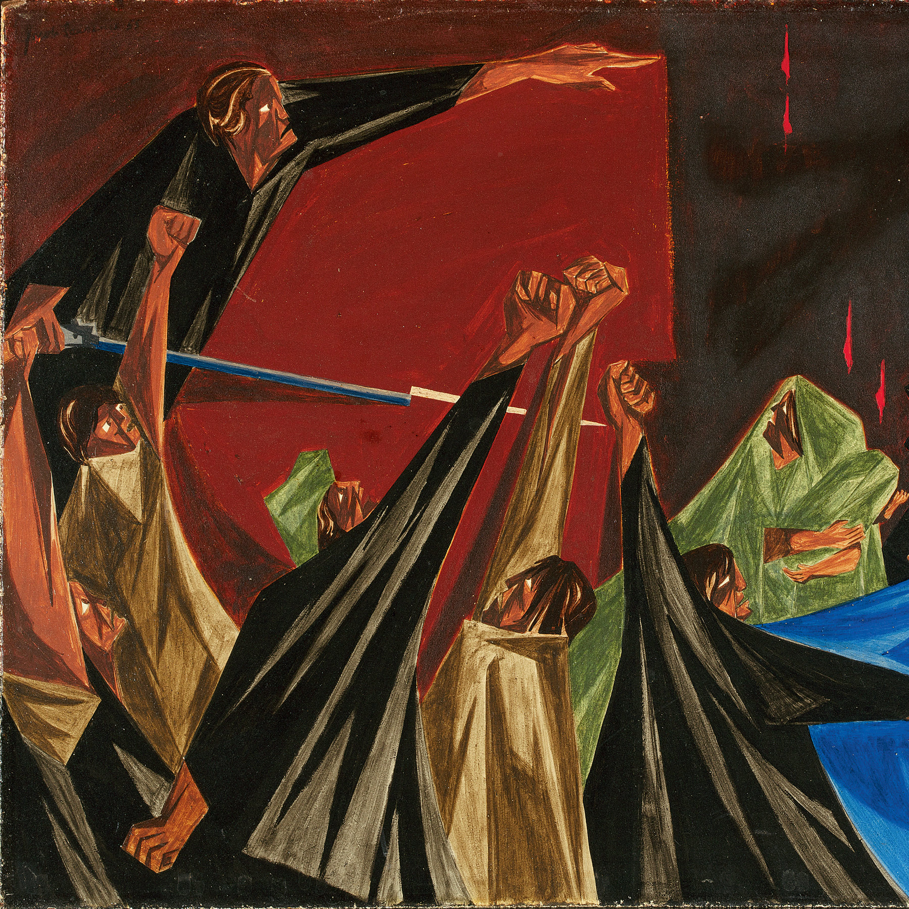 Jacob lawrence was an african american artist whose work was known for its emphasis on storytelling. Lost And Now Found Art From The Civil Rights Era The New York Times