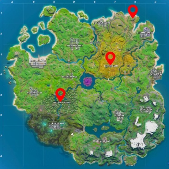 What do you think is the most haunted forest in the world? Fortnite Search A Chest In A Haunted Forest A Ghost Town And A Spooky Farm Millenium
