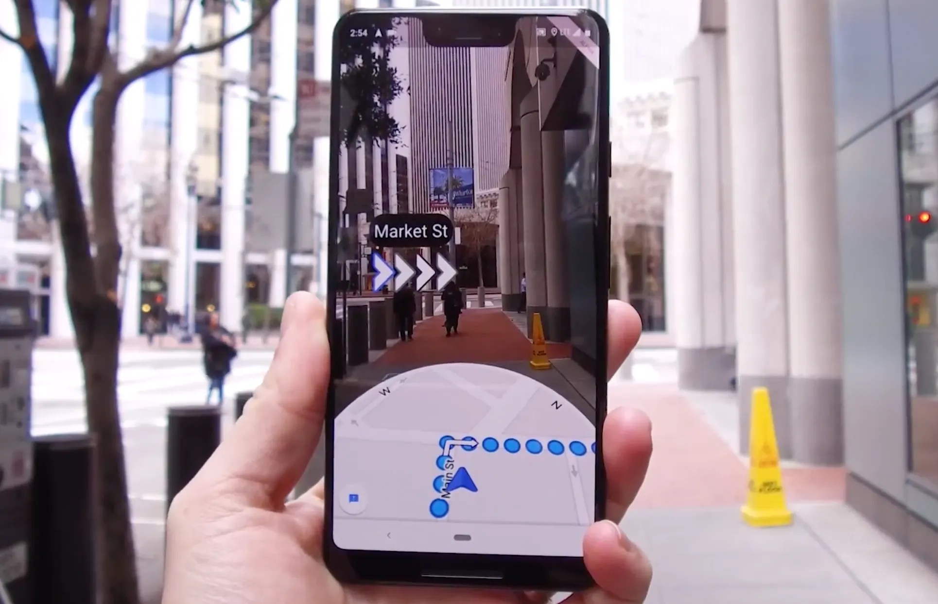 Google Maps Is Rolling Out Live View AR Walking Navigation To More Users Google VR Maps 2 