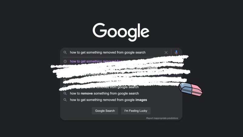 How to get information removed from Google.