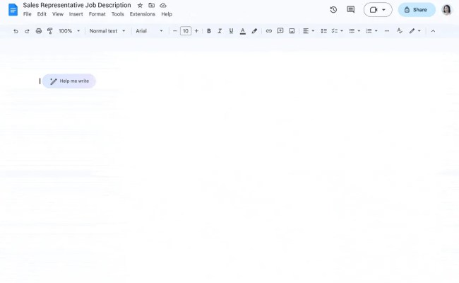 Google Docs Is Letting A Whole Lot More Of Us Play With Its Generative ...