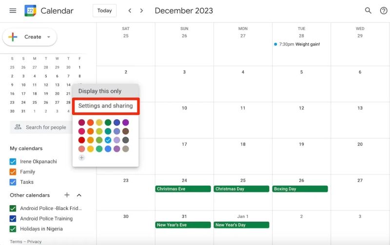 Sharing Google Calendars And Hiding Personal Events With Private Mode - Mountain Illustration Collection - HD Quality