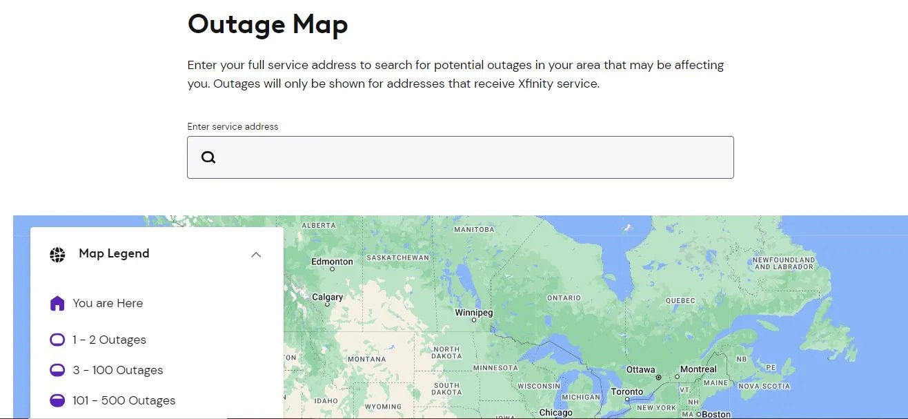 Xfinity Router What Does The White Blinking Light Mean Xfinity Outage Map 