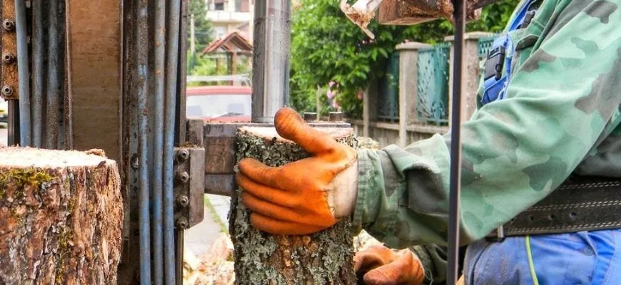 Question: how does a log splitter work?