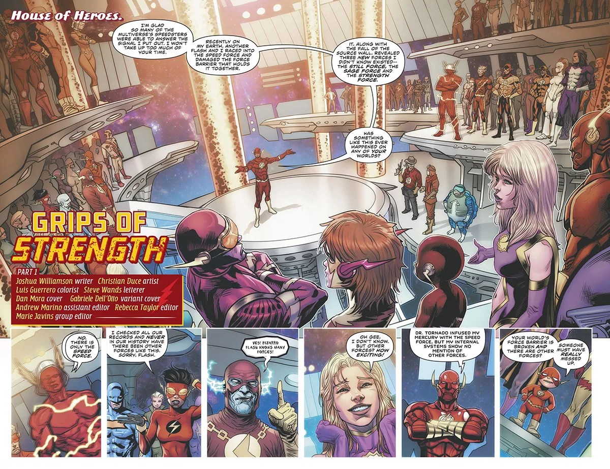 The Flash Calls A Meeting Of The Multiverse's Speedsters.