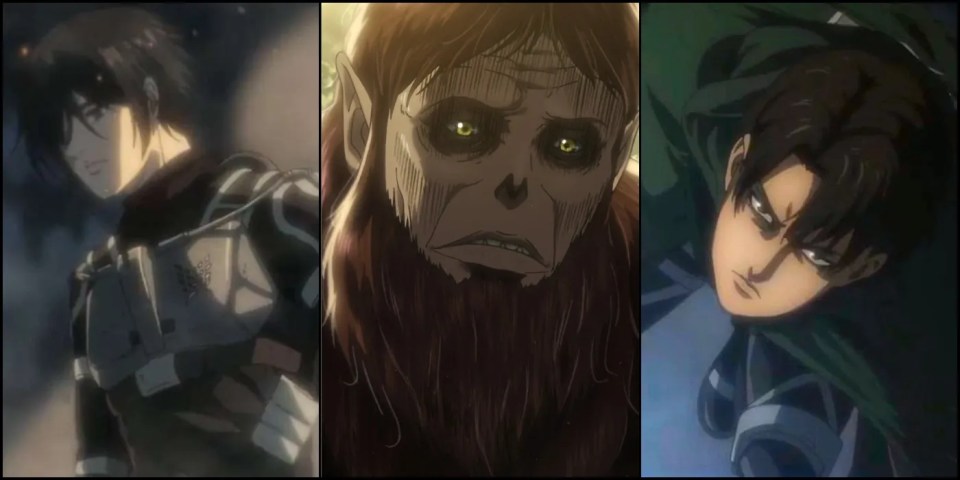 pic Mikasa Ackerman Stare attack on titan shows marley s fear of