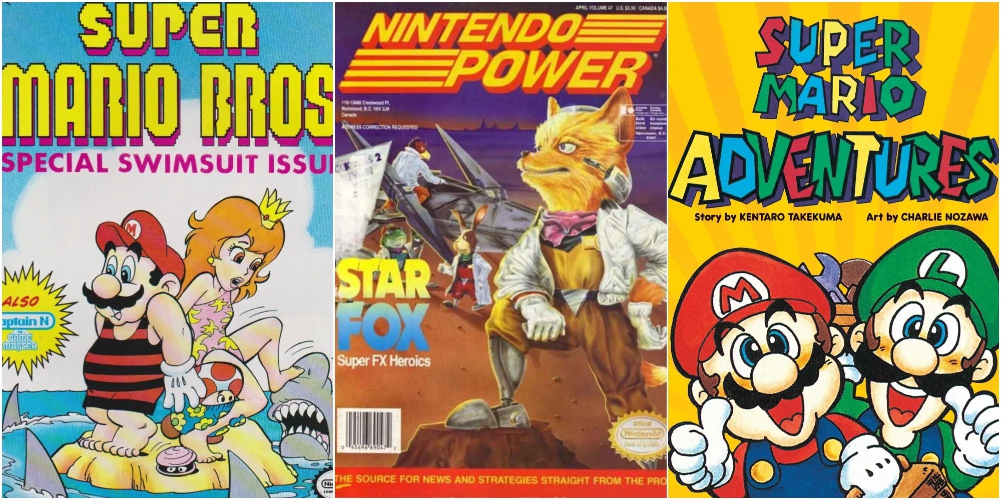 Nintendo power comics