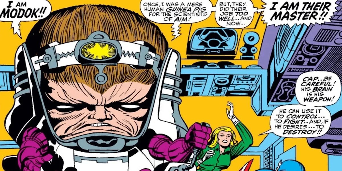Differences Between MODOK S Quantumania Origins The Comics Modok Marvel Comics 