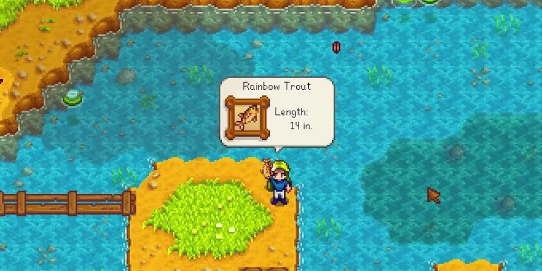 Stardew valley: how to catch rainbow trout
