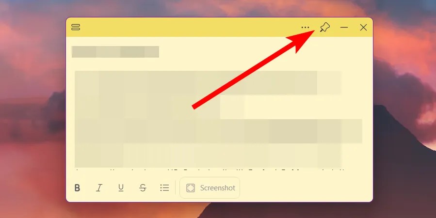 Digital Sticky Notes