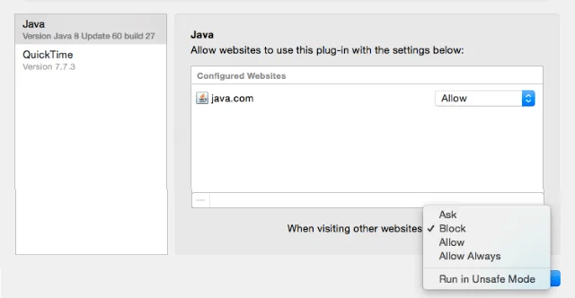 Disable Java On Mac Os X For A Secure System - Premium Gradient Art Gallery - Retina