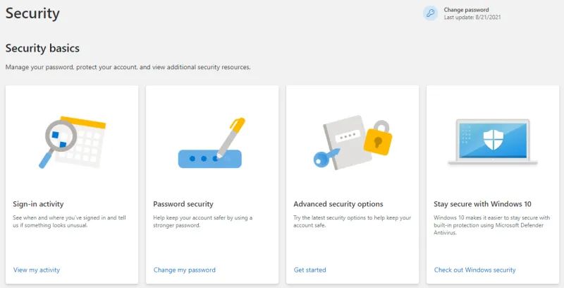 How To Secure Your Microsoft Account Without Passwordless Login - Space Wallpapers - Modern Desktop Collection