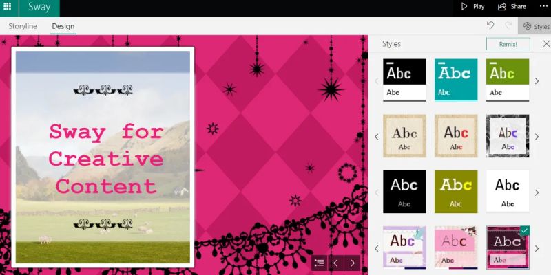 Creating Visual Presentations A Guide To Microsoft Sway - Colorful Arts - Professional 8K Collection